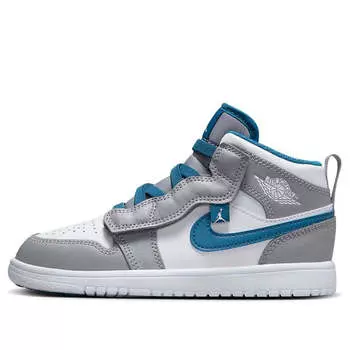 Кроссовки 1 средние альт Air Jordan, синий