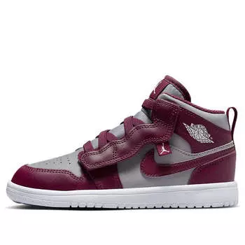 Кроссовки 1 средние альт Air Jordan, красный