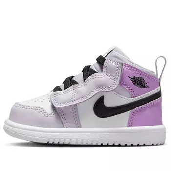 Кроссовки 1 средние альт Air Jordan, белый