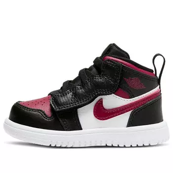 Кроссовки 1 средние альт Air Jordan, черный