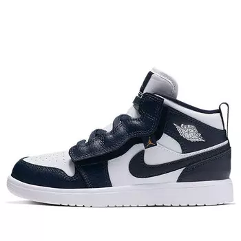 Кроссовки 1 средние альт Air Jordan, белый