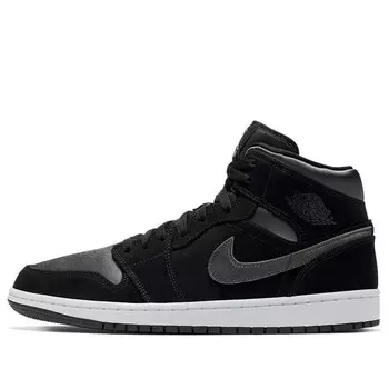 Кроссовки 1 средние нейлоновые Air Jordan, черный