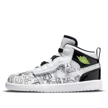 Кроссовки 1 средний alt se Air Jordan, белый