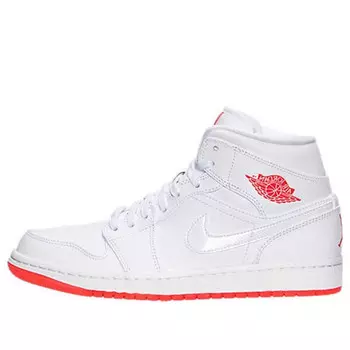 Кроссовки 1 средний прем Air Jordan, белый