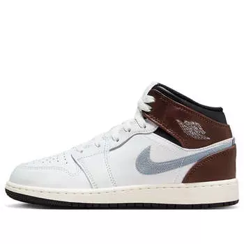 Кроссовки 1 средний размер Air Jordan, белый