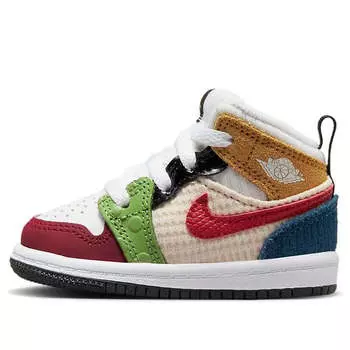 Кроссовки 1 средний размер Air Jordan, белый