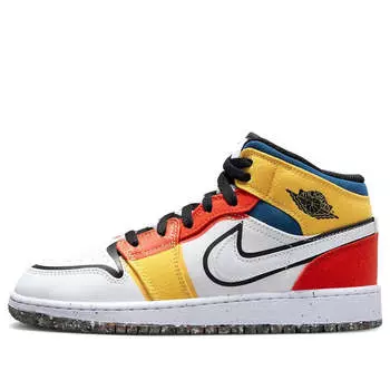 Кроссовки 1 средний размер Air Jordan, белый