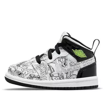 Кроссовки 1 средний размер Air Jordan, белый