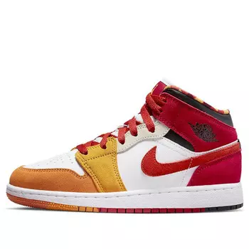 Кроссовки 1 средний размер Air Jordan, белый