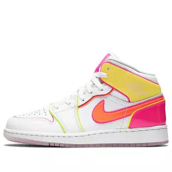 Кроссовки 1 средний размер Air Jordan, белый