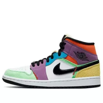 Кроссовки 1 средний размер Air Jordan, белый