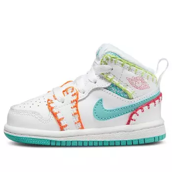 Кроссовки 1 средний размер Air Jordan, белый