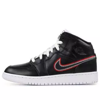 Кроссовки 1 средний размер Air Jordan, черный