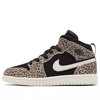 Кроссовки 1 средний размер Air Jordan, черный