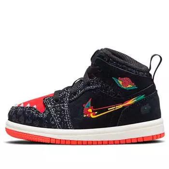 Кроссовки 1 средний размер Air Jordan, черный
