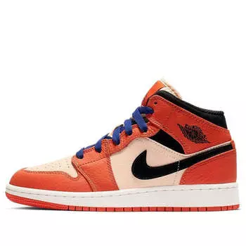 Кроссовки 1 средний размер Air Jordan, оранжевый