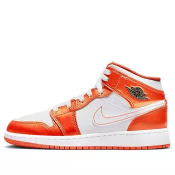Кроссовки 1 средний размер Air Jordan, оранжевый