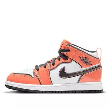 Кроссовки 1 средний размер Air Jordan, оранжевый