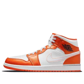 Кроссовки 1 средний размер Air Jordan, оранжевый