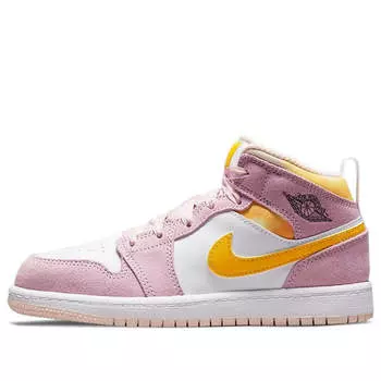 Кроссовки 1 средний размер Air Jordan, розовый