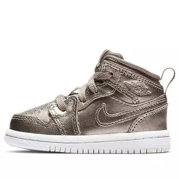 Кроссовки 1 средний размер Air Jordan, серый