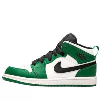 Кроссовки 1 средний размер Air Jordan, зеленый