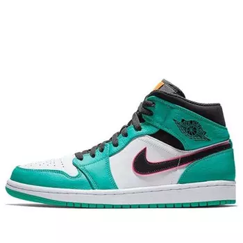 Кроссовки 1 средний размер Air Jordan, зеленый