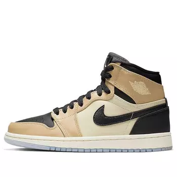 Кроссовки 1 высокие Air Jordan, черный