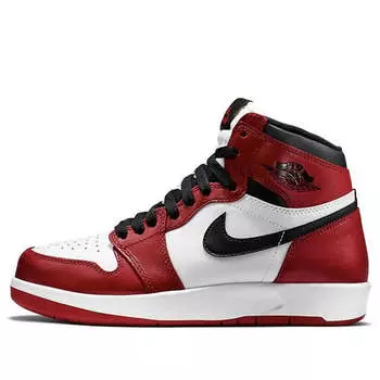 Кроссовки 1 высокие Air Jordan, красный