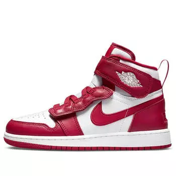 Кроссовки 1 высокие flyease Air Jordan, белый