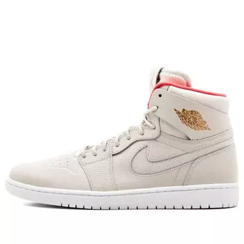 Кроссовки 1 высокие модерн Air Jordan, серый