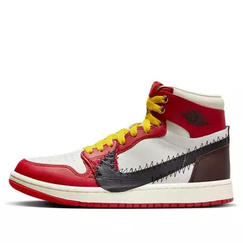 Кроссовки 1 высокие zoom air cmft 2 Air Jordan, красный