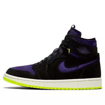 Кроссовки 1 высокие зум Air Jordan, черный