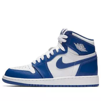 Кроссовки 1 высокий og Air Jordan, синий