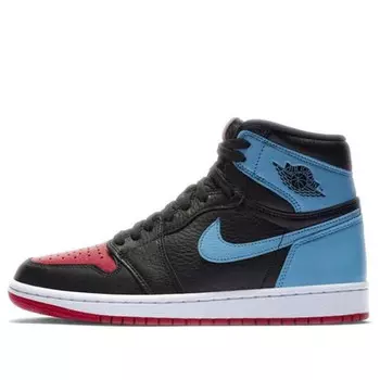 Кроссовки 1 высокий og Air Jordan, синий