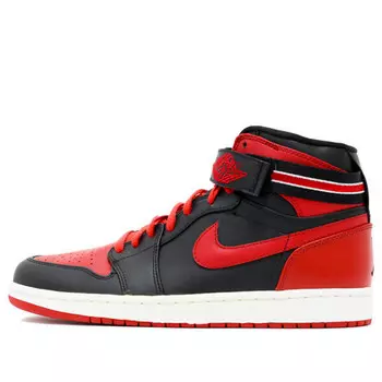 Кроссовки 1 высокий ремешок Air Jordan, черный