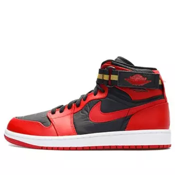 Кроссовки 1 высокий ремешок Air Jordan, черный