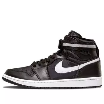 Кроссовки 1 высокий ремешок Air Jordan, черный