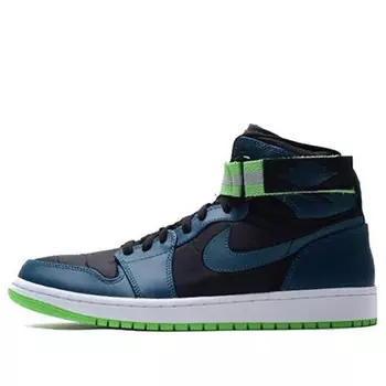 Кроссовки 1 высокий ремешок Air Jordan, черный