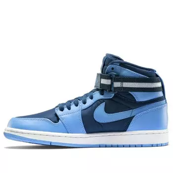 Кроссовки 1 высокий ремешок Air Jordan, синий