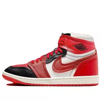 Кроссовки 1 высота мм Air Jordan, красный