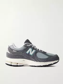 Кроссовки 2002R из сетки и замши с кожаной отделкой New Balance, серый