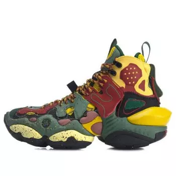 Кроссовки 2019 года на неделе моды в Нью-Йорке 2020 года ace Li-Ning, зеленый