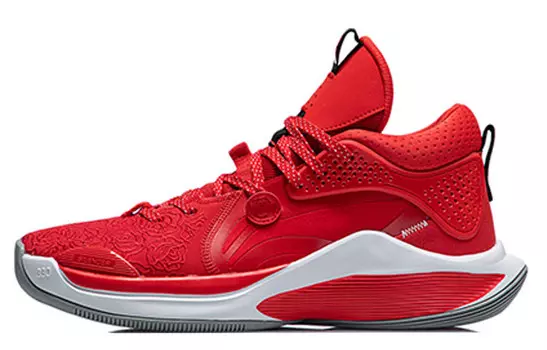 Кроссовки 2021 LINING C.J. McCollum SILENCER - Red