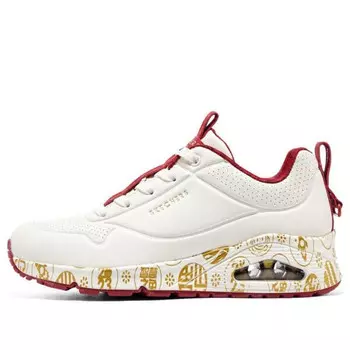 Кроссовки 2023 year of the rabbit uno celebrat-airy athletic sneakers 'white red gold' Skechers, белый