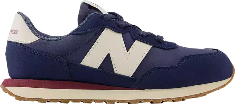 Кроссовки 237 Bungee Lace Little Kid 'Navy Turtledove', синий