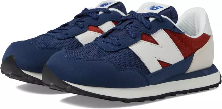 Кроссовки 237 New Balance, цвет NB Navy/Brick Red