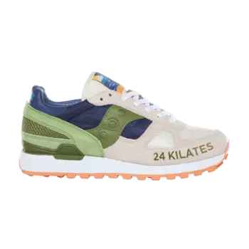 Кроссовки 24 Kilates x Shadow Original Saucony, зеленый