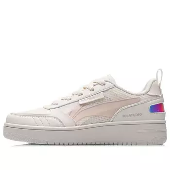 Кроссовки №258 классические повседневные низкие Li-Ning, розовый