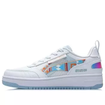Кроссовки №258 классические повседневные низкие Li-Ning, белый
